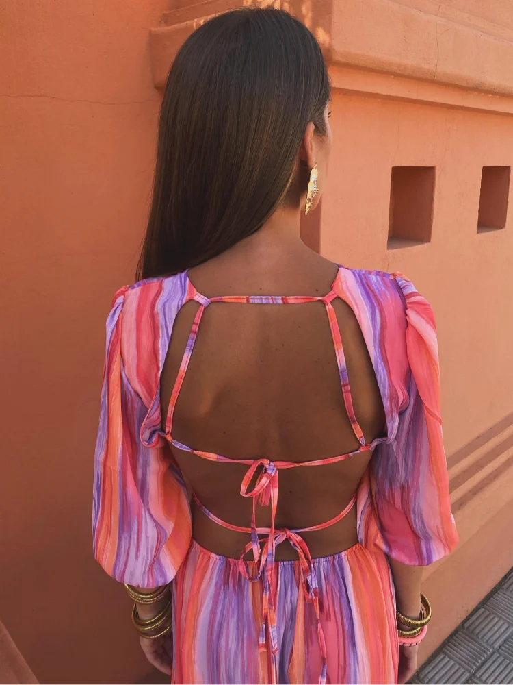 Allegra | Abito Elegante Senza Schienale
