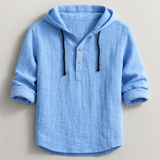 ALDRIN™|CAMICIA CON CAPPUCCIO