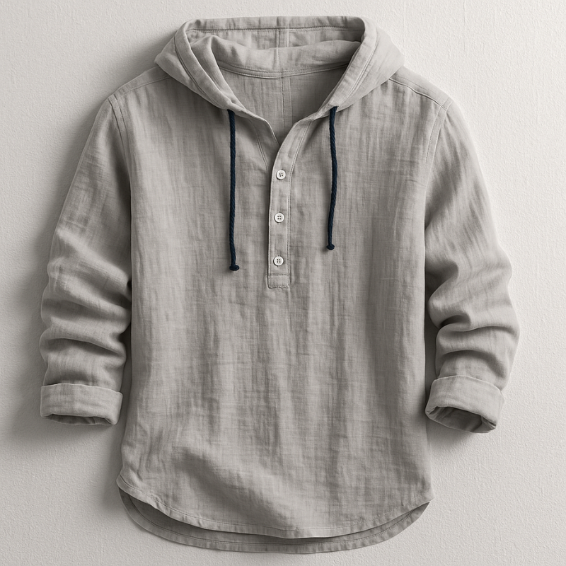 ALDRIN™|CAMICIA CON CAPPUCCIO
